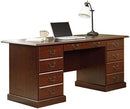 Sauder Heritage Hill Executive Desk Classic Cherry Finish 402159-01 - Like New