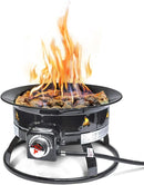 Outland Living Firebowl 893 Deluxe Portable Propane 58,000 BTU FMPPC2A-2 - Black - Like New