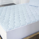 OVERSTOCK ARCTIC SLEEP COOLING GEL MEMORY FOAM MATTRESS QUEEN - ARCTIC - Like New