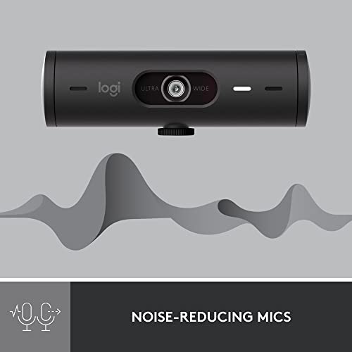 LOGITECH BRIO 501 FULL HD WEBCAM AUTO LIGHT CORRECTION SHOW MODE 960-001514 - Like New