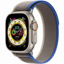 APPLE 49MM BLUE/GRAY TRAIL LOOP BAND, M/L - Like New