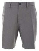 CK4535 Hurley Mens 20" 4-Way Stretch Board Shorts Size 32 Black Heather - Brand New