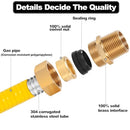 CSST 3/4" Gas Line 70ft Flexible Gas Line 3/4 Inch Natural Gas Hose Pipe Kit - Brand New
