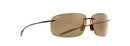 MAUI JIM BREAKWALL POLARIZED RIMLESS SUNGLASSES ROOTBEER/HCL BRONZE - Like New