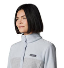 Columbia Women's Benton Springs Half Snap Pull Over II Cirrus Grey Heather Large - Brand New