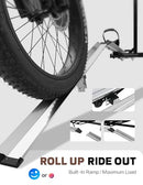 YOUNG ELECTRIC HITCH RECEIVER BIKE RACK WITH RAMP 100 LBS CAPACITY - Like New