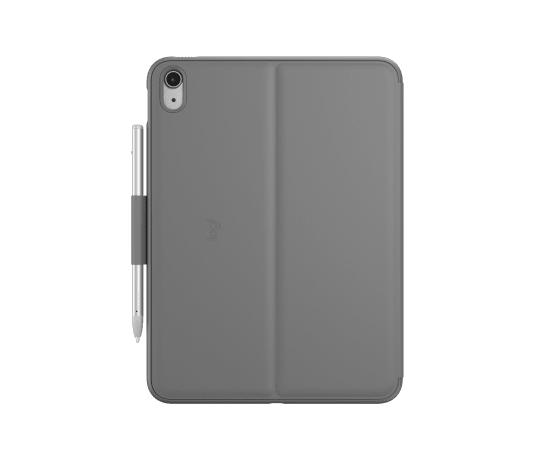 LOGITECH SLIM FOLIO 10.9 APPLE IPAD 10TH GEN CARRYING CASE - OXFORD GRAY - Brand New