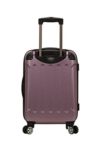 ROCKLAND LONDON HARDSIDE EXPANDABLE LUGGAGE CARRY-ON 20-INCH F1901 - PINK - Like New