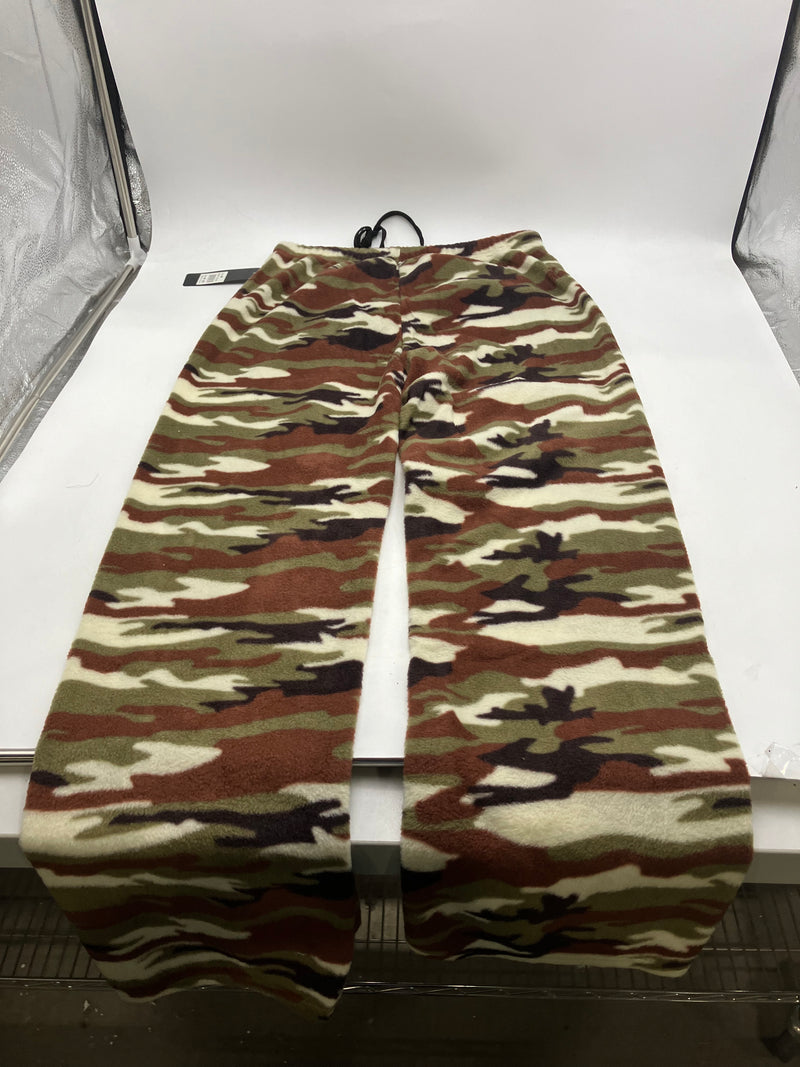 THEAMA TEK COLLECTION MEN’S EXTRA SOFT FLEECE PAJAMAS - MEDIUM - CAMO - AP-1871 - Brand New