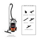 HOOVER COMMERCIAL SHOULDER VAC PRO BACKPACK VACUUM, HEPA MEDIA FILTER, - BLACK - Like New