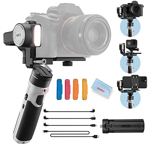 ZHIYUN CRANE-M3 3-AXIS HANDHELD GIMBAL STABILIZER WHITE/BLACK/RED - Like New