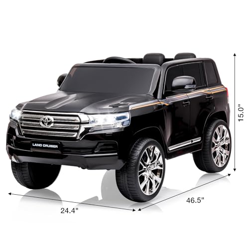 Kids Electric Ride on SUV Car, 12V Battery Powered Truck Licensed Toyota Vehicle - Like New