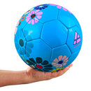 Vizari Soccer Ball Youth Adult Kids Sizes 3,4,5 Durable Soccer Ball - BLUE/PINK - Like New