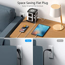 BESTEK PD 20W USB C POWER STRIP WIRELESS CHARGER BESTEK8AC+3USB+WCHARGER-BLACK - Like New