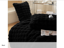 SOFT SPACE COMFORT THROW - BLACK - Like New