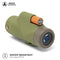NOCS PROVISIONS ZOOM TUBE 8X32 MONOCULAR BAK4 PRISM - GREEN - Like New