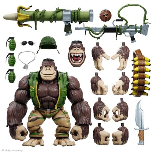 Teenage Mutant Ninja Turtles Guerrilla Gorilla 8" TMNT Action Figure - SUP82045 - Brand New
