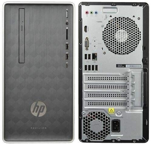 HP PAVILION 590-P0107C DESKTOP PC i3-9100 8 1TB HDD WIN 10 HOME - BLACK - Like New