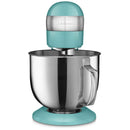 Precision Master 5.5 Qt. 12Speed Robins Egg Die Cast Stand Mixer SM-50 - TEAL - Like New