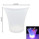 FIPASEN LED ICE BUCKET REGULAR 5L LARGE CAPACITY LIGHTED ICE BUCKET - WHITE - Like New