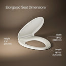 KOHLER 4636-RL-96 Cachet ReadyLatch Elongated Toilet Seat Soft Close Biscuit - Brand New