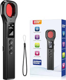LONGYI HIDDEN CAMERA DETECTOR 4 MODE 8 LEVELS 0.96" HD LED - BLACK/RED - Like New
