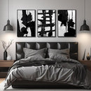 WVMAPTA BLACK FRAMED WALL DECOR OFFICE LARGE BOHO PICTURES 24 X 36 INCH - Brand New