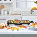 BLACK+DECKER 20" FAMILY-SIZED ELECTRIC GRIDDLE, 1500W - BLACK - Like New