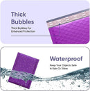 Purple Bubble Mailers 14.25x20, Self Seal Poly Padded Envelopes