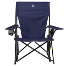 GCI OUTDOOR COMFORT PRO ROCKER FOLDABLE ROCKING CAMP CHAIR - RICH BLUE - Brand New