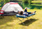 INTEX TRUAIRE TPU LUXURY CAMPING MATTRESS 26.5IN X 72.5IN X 6.75IN - GRAY - Like New