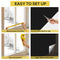 RUseeN Portable Blackout Shades (79" x 57") 100% Blackout Material - Like New