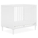 Dream On Me Lucas Mini Modern Crib with Rounded Spindles 39x25.5x33 White - Like New