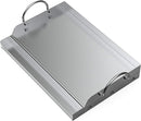 Onlyfire Universal Stainless Steel Griddle F1-BGG8201-SS - Silver - Like New