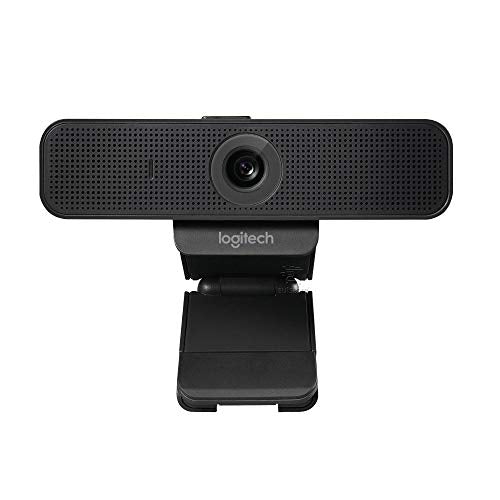 Logitech C925-E Webcam HD 1080p/30fps Video Calling Light Correction - Black - Like New