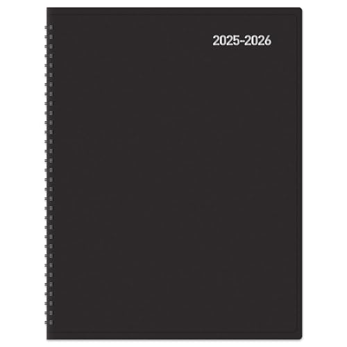 OFFICE DEPOT 2025-2026 OFFICE DEPOT® 14-MONTH WEEKLY/MONTHLY Planner - BLACK - Brand New