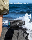 SOUNDCORE BOOM 3I OUTDOOR BLUETOOTH SPEAKER WATERPROOF 50W SPEAKER - BLACK - Like New