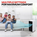 HONEYWELL 11,000 BTU SLIM PORTABLE AC FAN DEHUMIDIFIER HX2CESAWG8 - WHITE/BLACK - Like New