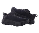 HOKA ONE ONE MEN'S BONDI 8 SHOES 2E WIDE SIZE 9.5W - BLACK/BLACK - Like New