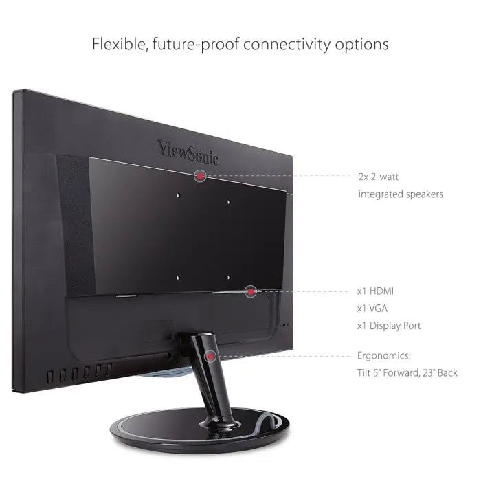 ViewSonic VX2757-MHD 27 Inch 75Hz 2ms 1080p Gaming Monitor with FreeSync - Like New