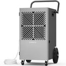 KESNOS 155 PINTS COMMERCIAL DEHUMIDIFIER WITH PUMP & 24-HOUR TIMER DP602A - GRAY - Like New