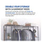 MONSTERRAX EXPANDABLE CLOTHING RACK, 14X80X72 - BLACK - Like New