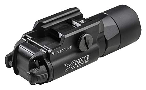 SUREFIRE X300 ULTRA LED HANDGUN OR LONG GUN WEAPONLIGHT MOUNT1000 LUMENS - BLACK - Like New