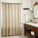 PRESTON LANE STONEBRIDGE LINEN COTTON SHOWER CURTAIN, 72"x72", REINFORCED - CLAY - Like New