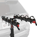 ALLEN SPORTS PREMIER HITCH MOUNTED 5-BIKE CARRIER, MODEL S555, PREMIER - BLACK - Like New