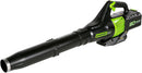 Greenworks 80V 580 CFM Cordless Brushless Leaf Blower Tool Only BL80L00 - Green Like New