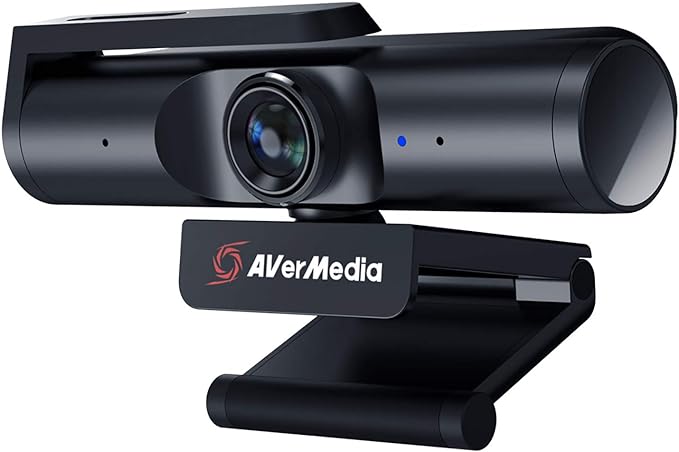 AVerMedia Live Streamer CAM 4K Ultra HD Webcam PW513 - Black - Like New