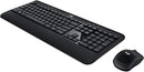 Logitech K540e Wireless Keyboard M185 Wireless Mouse Combo MK540E - Black Like New