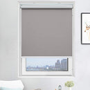 Acholo Roller Shades Blackout Cordless Window Blinds 34 x 72 Inch - Gray - Brand New