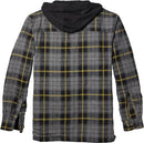 Legendary Whitetails Men's Maplewood Hooded Shirt Jacket M Hawkeye Plaid - Brand New